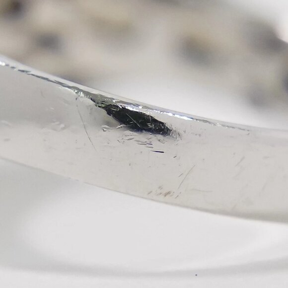 Diamond 0.72ct Ring 750 White Gold US 7.5 6.6g - Picture 9 of 9